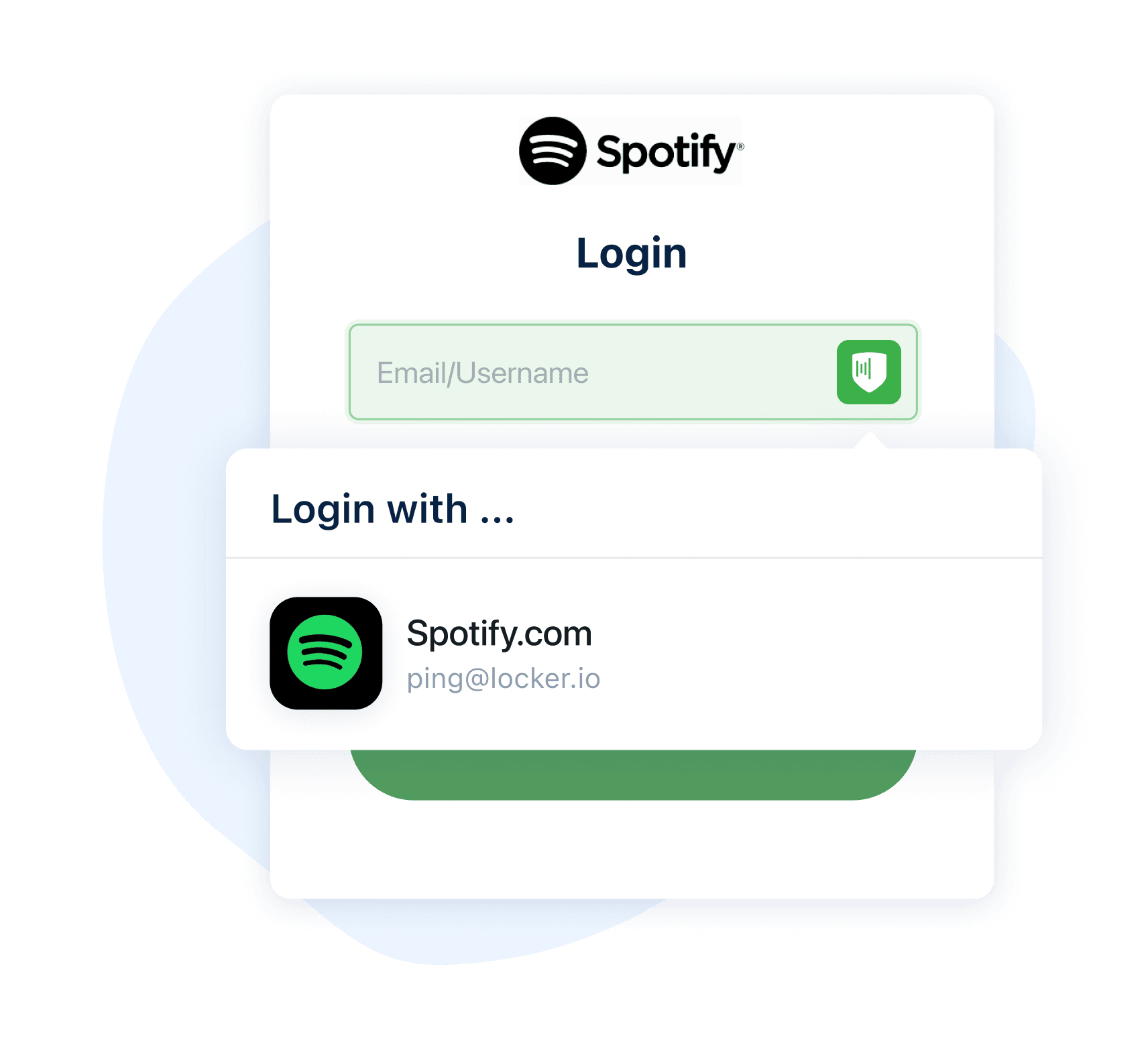 Automatically sign in with one click